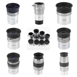 OMNI PLOSSL 1.25 Inches Astronomical Telescope Eyepiece Optical Glass 4mm 6mm 9mm 12mm 15mm 32mm 40mm 2X Barlow Microscope Lens