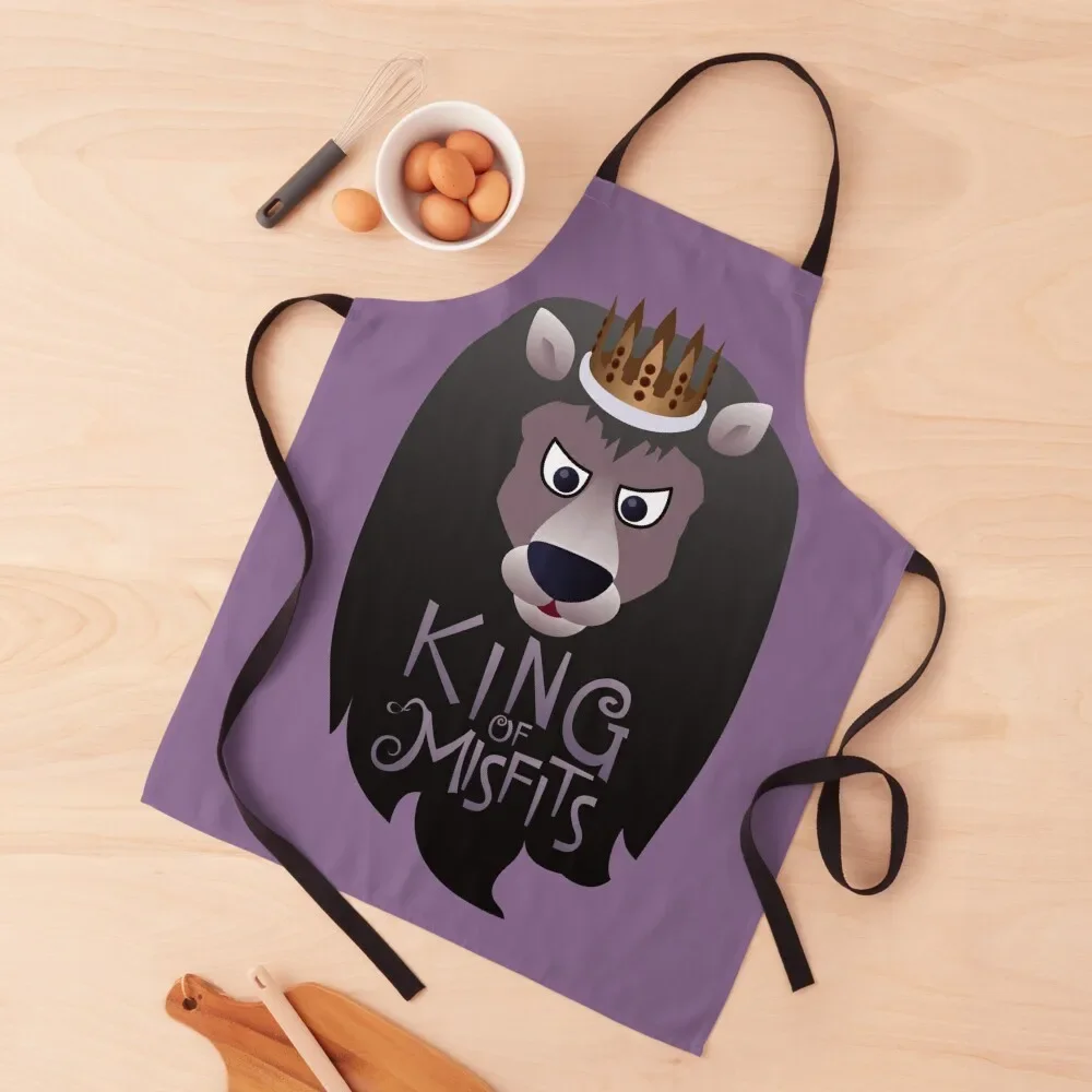 

King of Misfits Apron cookings for women Korean men waiter Apron