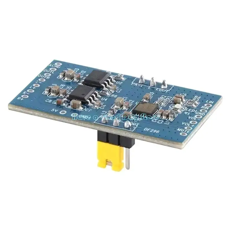 462D Electronic Volumes Control Module with 2x3W Digital Power Amplifier for Audios Systems Increase Decrease, Mute Function