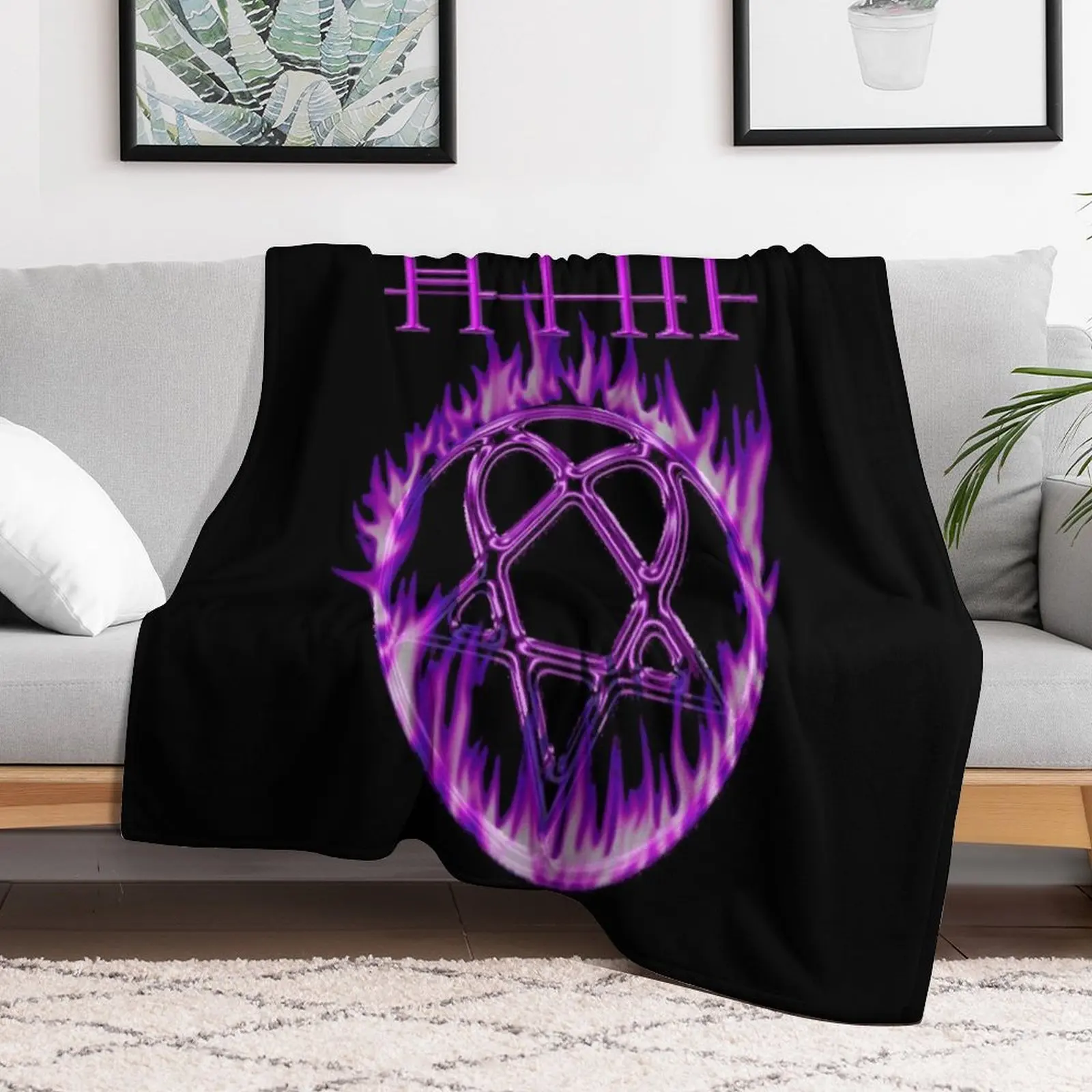 

Band Lover Gift Art Throw Blanket Plaid on the sofa decorative Nap Softest Blankets