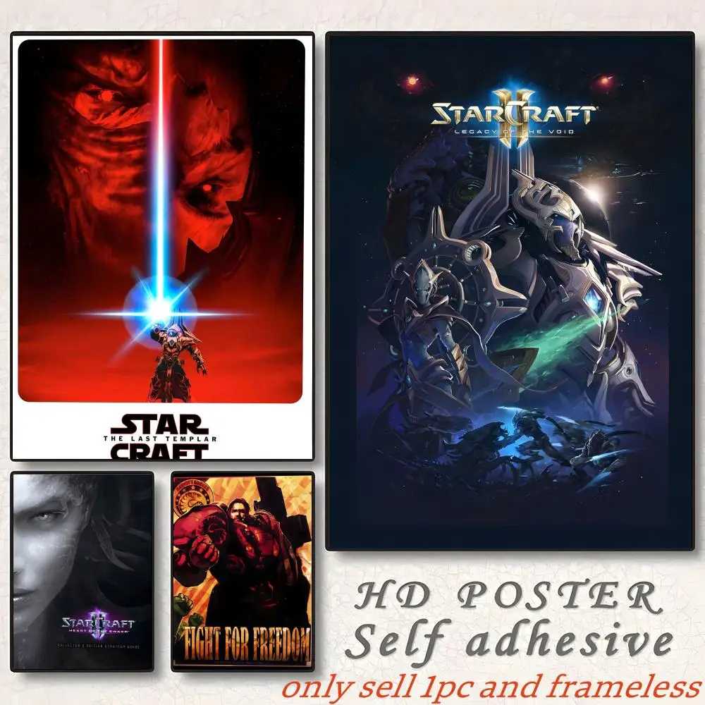 Legend Real-time Strategy StarCraft-Game Poster Gift with prints Home bedroom living room decoration promotion and display