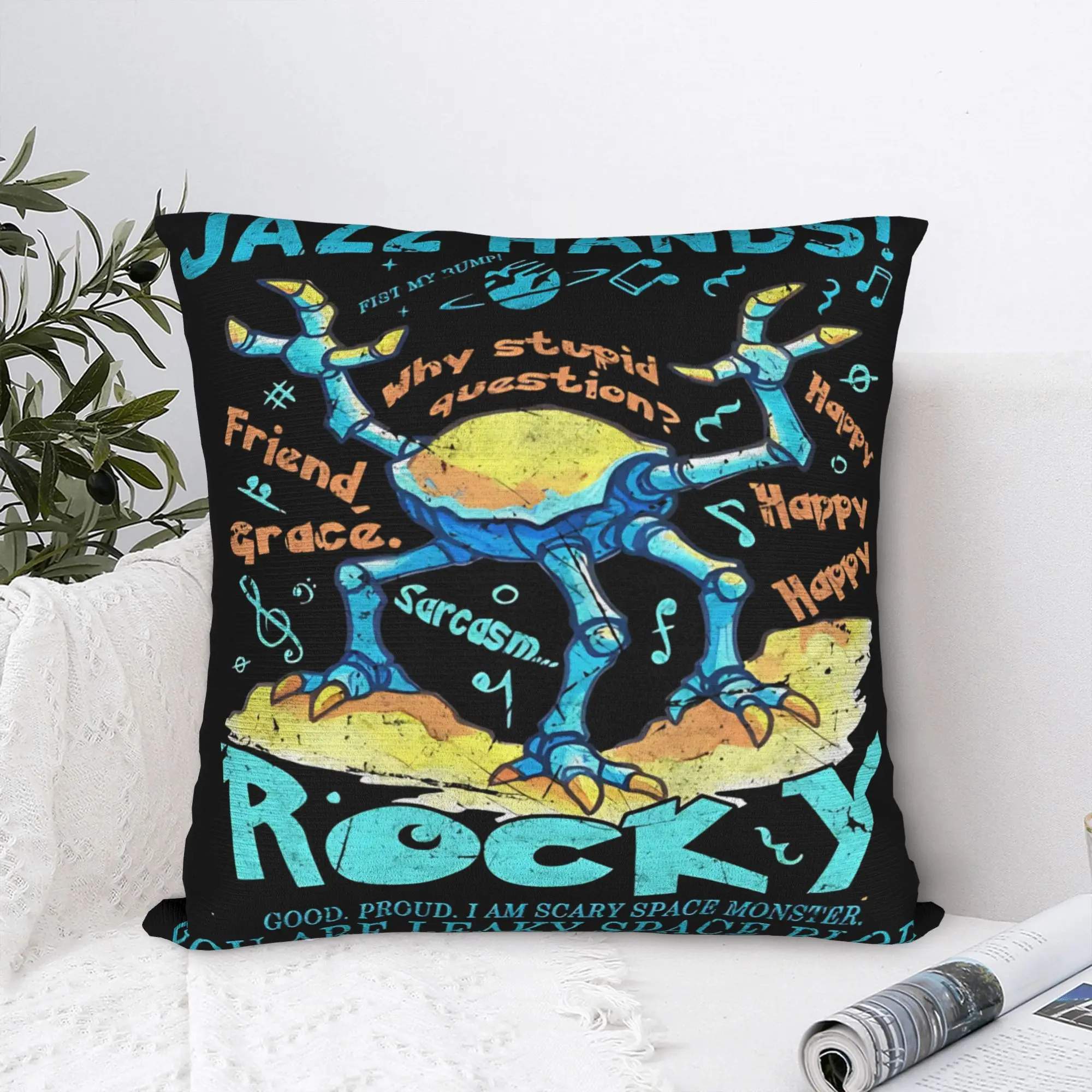 Rocky Amaze Vintage Bookish Project Hail Mary Pillow Case  Design Pillow Cover Fashion Pillowcases For Wedding Party Home Decor