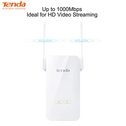 Tenda-Prolongateur de ligne électrique Wi-Fi sans fil, port Gigabit, micrologiciel chinois, PA3, AV1000, 1000Mbps, 1PC