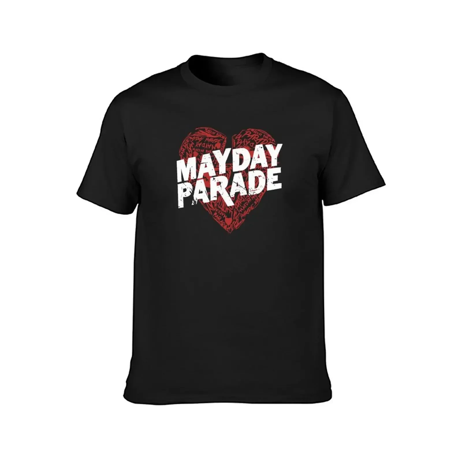 heart art mayday parade logo T-Shirt vintage tees vintage graphic tee workout shirts for men