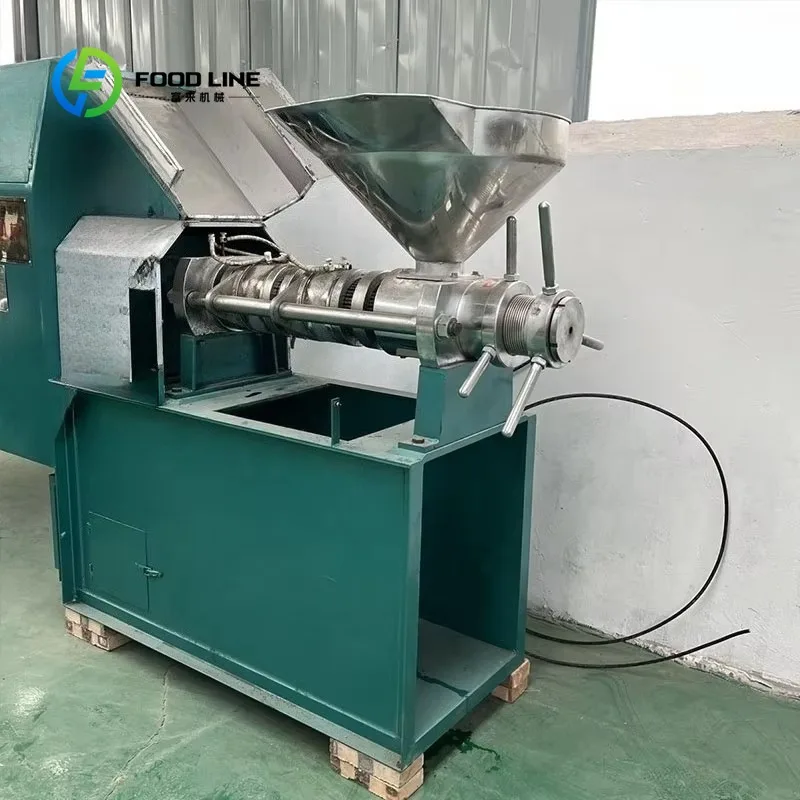 Custom Commercial Oil Press Machine with Heating System for Sesame Peanut Walnut 380V 60-80kg/h Automatic Temperature Regulation