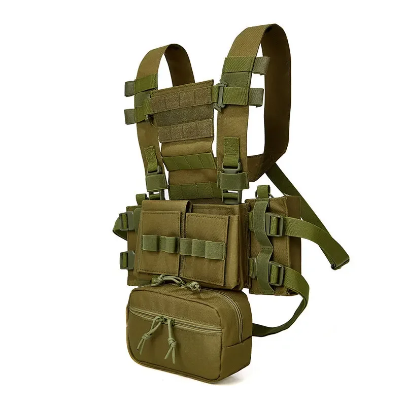 Hunting Molle Vest Chest Rig Airsoft Tactical Vest Pack Magazine Pouch Holster Molle Waist Men MK3 Hunting Vests Game Equipment