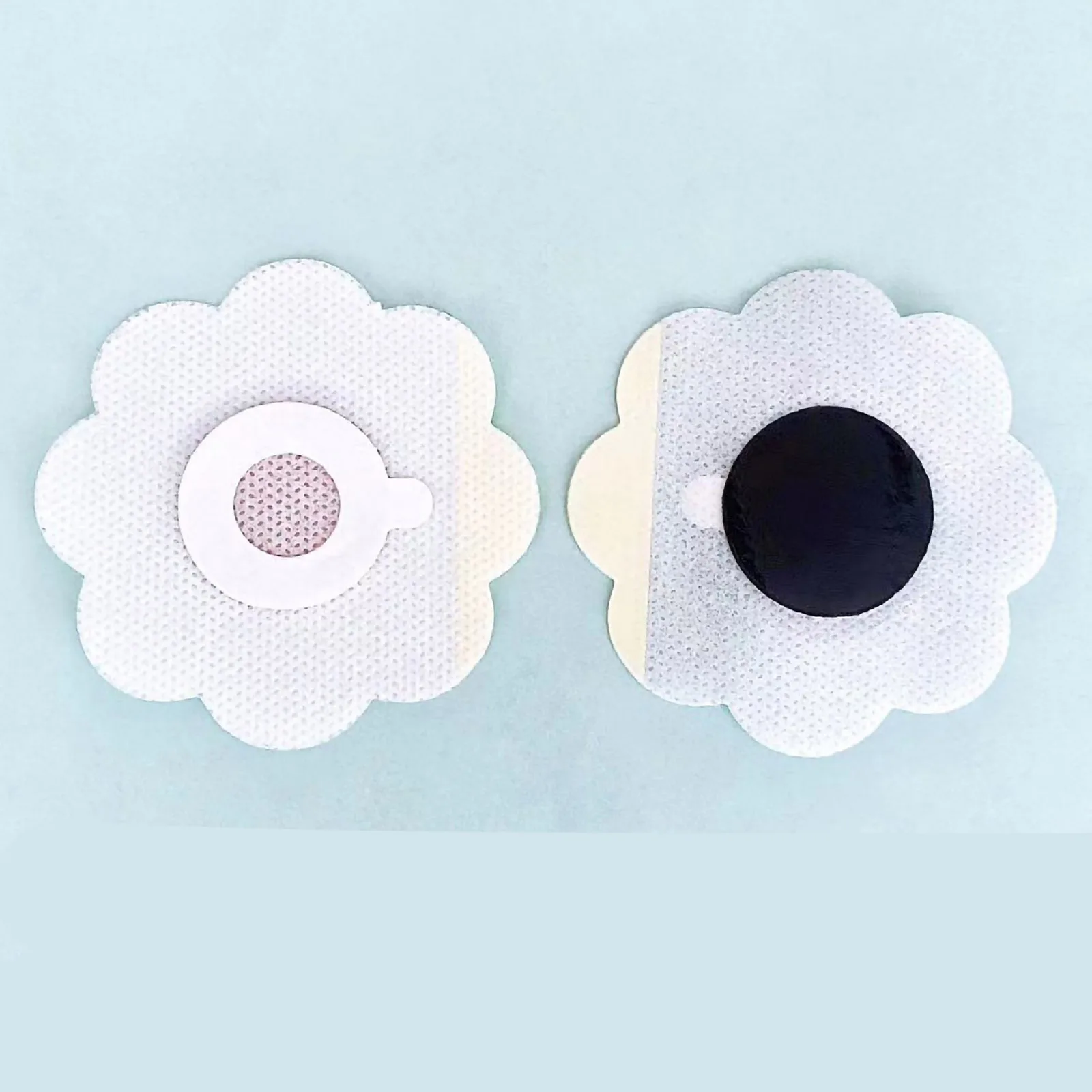 

10pcs Portable Box Pastes Self-Adhesive Stickers Double-Sided Adhesive Fixing Stickers For Moxibustion Apparatus Smokeless
