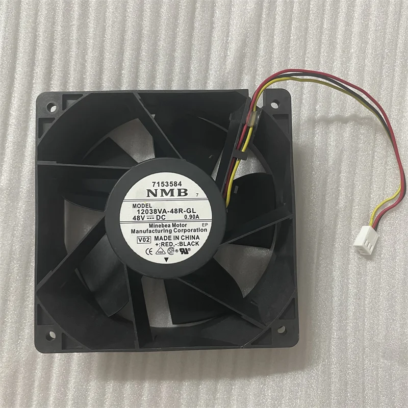 

12038VA-48R-GL 120x120x38mm Cabinet Cooling Fan 12038 48V DC Axial Fan Cooling