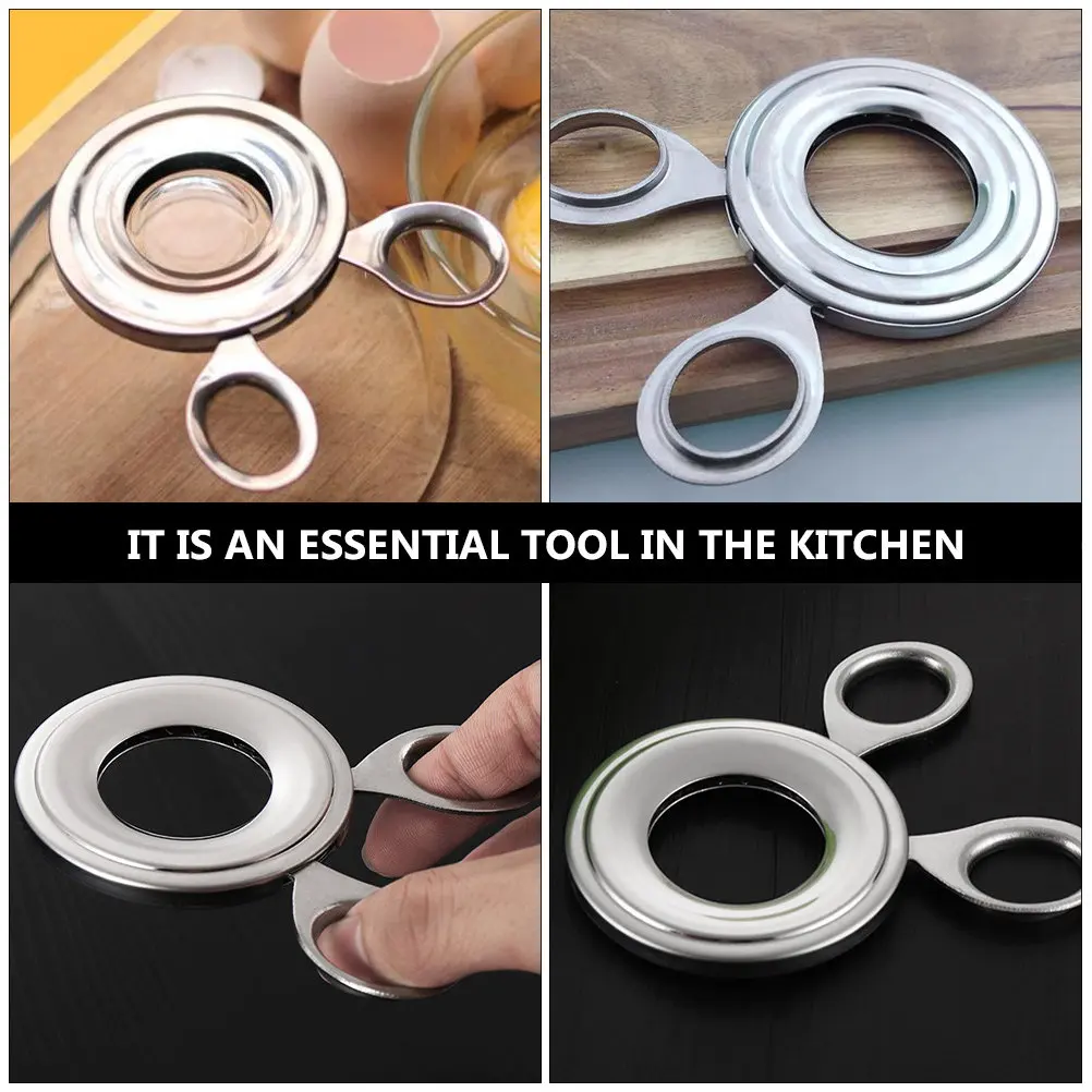 Eggshell Separator Topper Cutter Stainless Steel Egg Peeler Kitchen Tool Soft Boiled Egg Opener Vibration Activated