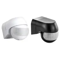 Motion Sensor 220v~240v Motion Automatic Infrared Switch Degree Sensor Rotating Timer 180 Outdoor PIR Light Indoor