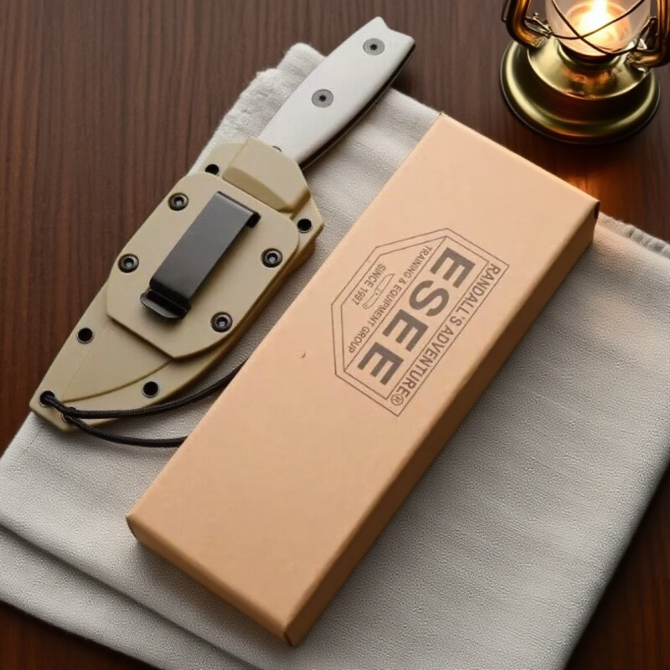 

ESEE4 - Compact outdoor small straight knife, made of 105 high-carbon steel, with G10 handle, a household mini fruit knife
