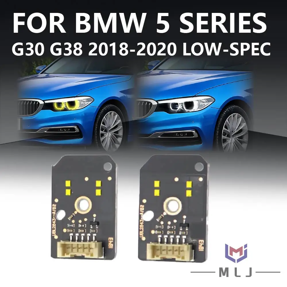 

Angel Eye Chip For BMW 5 Series G30 G38 2018-2020 Headlight White Yellow Low-Spec DRL Board Light Source Chip Car Accessories