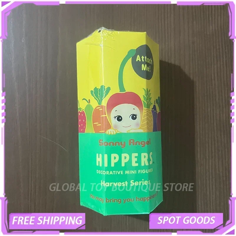 Blind Box Harvest Series Toy Cute Sonny Angel Hippers Fruit And Vegetable Anime Figures Surprise Box Guess Bag Mystery Box Toys