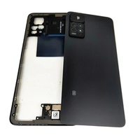 Middle Frame+Glass Battery Cover Door with Camera Lens Replacement for Xiaomi Redmi Note 11 Pro 5G 2201116SG