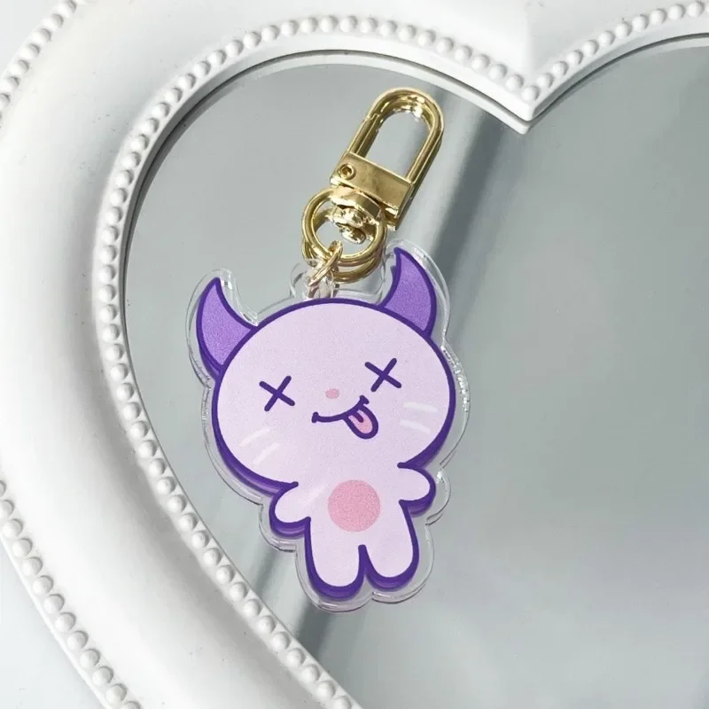 Kpop Girl Idols Acrylic Cartoon Keychain Cartoon Keyring KARINA WINTER NINGNING GISELLE Cute Backpack Pendant Fans Collection