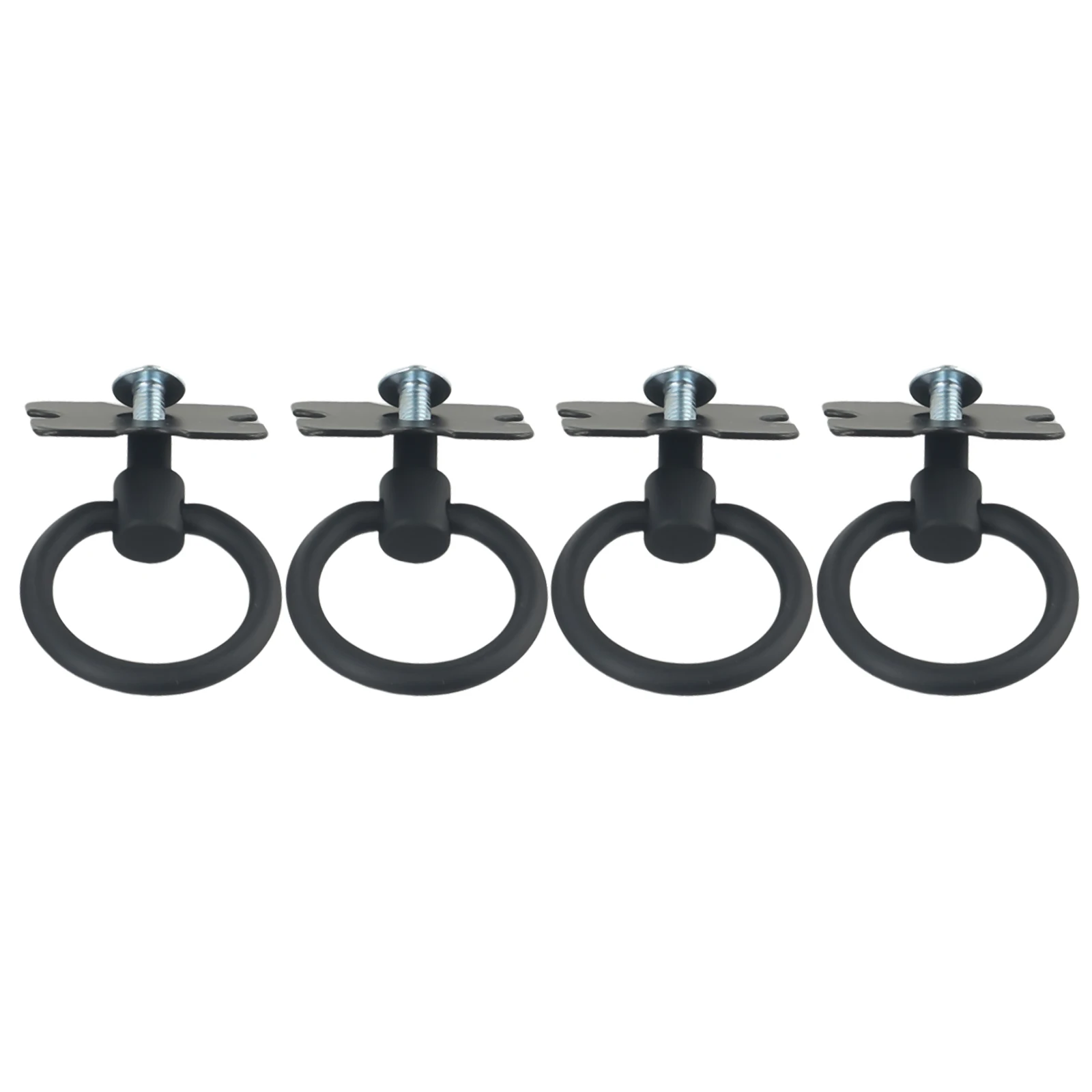 Wardrobe Drawer Knobs Pulls Furniture Handles Household Accessories Alloy Black/silver Parts Single Hole Vintage