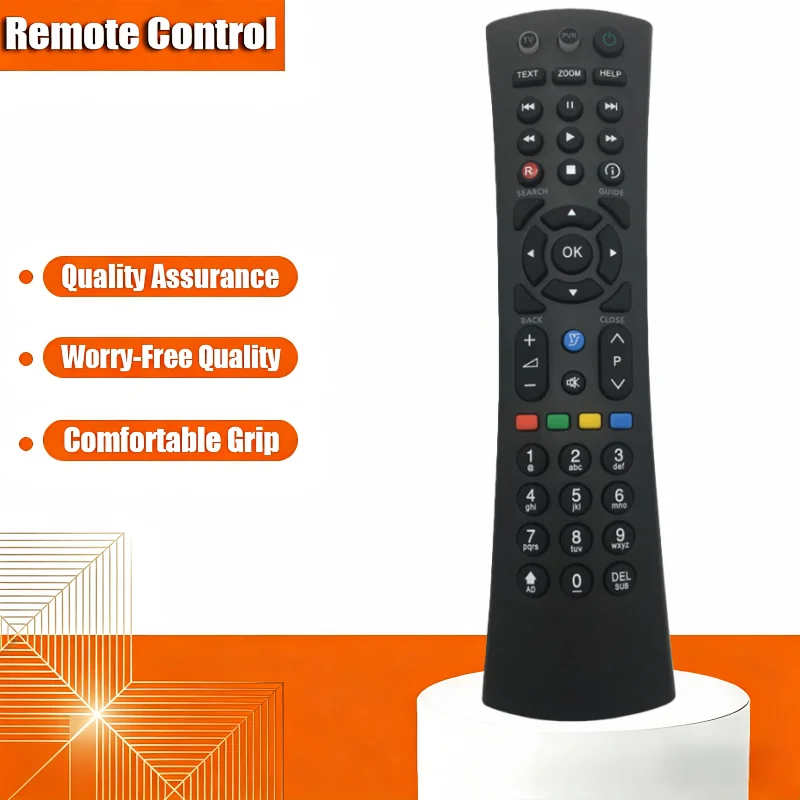 

1piece HDR-2000T PVR ABS Replacement Remote Control Universal Remote with TV Keys for RM-I09U Electronic Devices