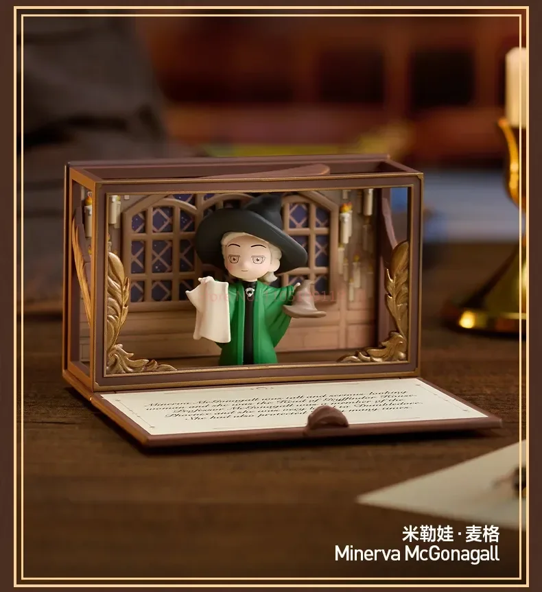 Echte POPMART Harry Potter Hogwarts Biographical Series Blind Box Szene Sammlerfigur Desktop Ornament Sammlerstück Geschenk – Detail 14