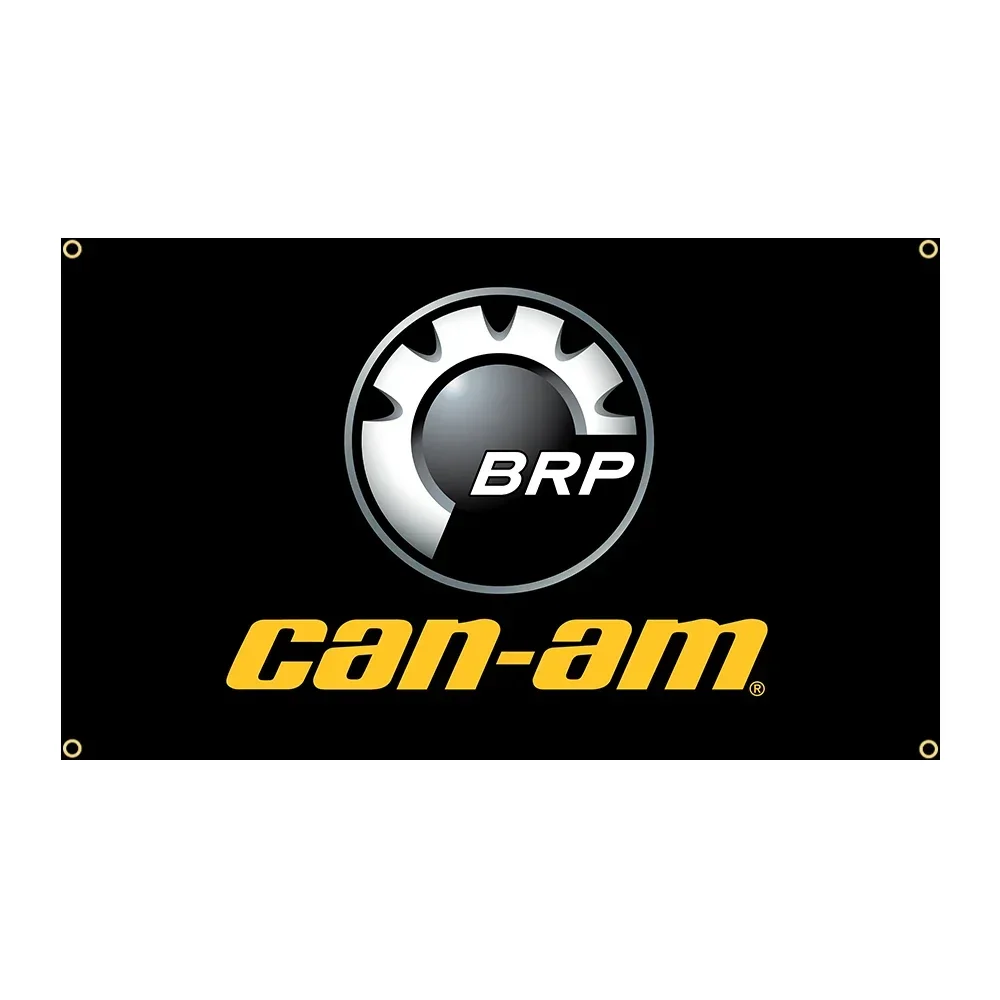 90X150cm Can Am BRPs Racing Flag Polyester Printed Garage Decoration Banner Tapestry