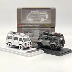 Master 1/64 Defender Van Camp Diecast Toys Car Models Limited Collection Vehicles Gifts