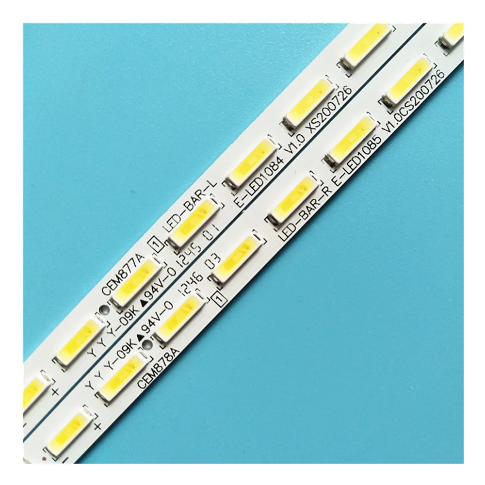 

437mm LED Backlight Strip 44 leds (3V) LED-BAR_L LED-BAR_R For S harp 39'' TV CEM877A CEM878A LC39LE440M