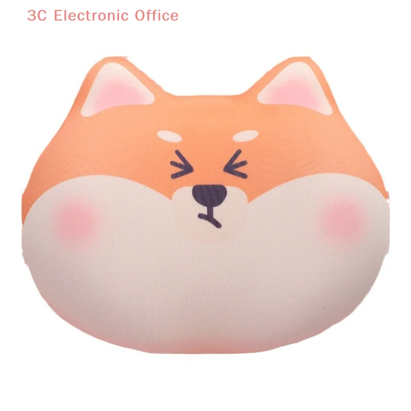 Comfort Office Gear: Shiba Inu Silicone Wrist Rest for Men and Women, Ideal for Keyboard and Mouse