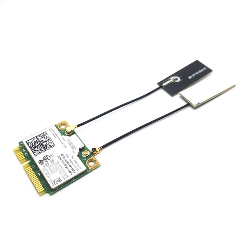 2Pcs Mini PCIE Wifi Interne Antenne Laptop Wifi BT Film Antenne Für 2Pcs U.FL IPEX MHF4 Zu netzwerk Karte Tablet Adapter Antenne