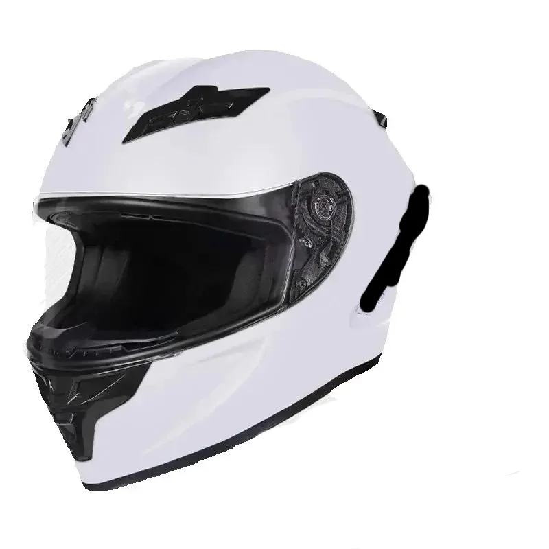 

Full Face Motorcycle Helmet Dual Shield Tail Protection Come With One More Lens S M L XL
