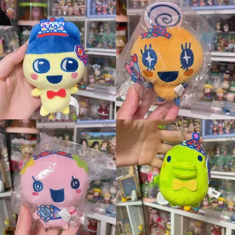 Cute Tamagotchi Plush Toy 20th Anniversary Japan Limited Edition Mametchi Kuchipatchi  Memetchi Festival Plush Toy Fans Gift ﻿