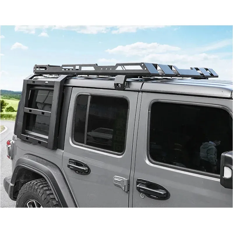 

Customized Universal Offroad SUV Steel Iron Aluminum for JL Jk Basket Top Lage Cer Car Roof Racks New