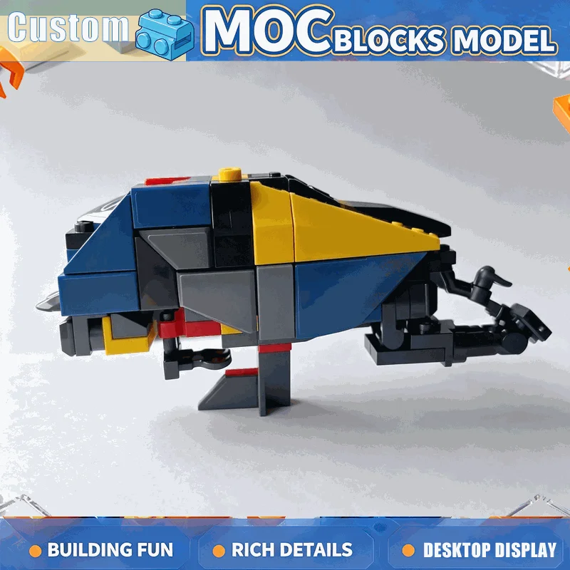 121PCS Mechanical Bull Sculpture Building Blocks Dynamic Animal Figure Model DIY Assembly Set Creative Display Decoration Gift
