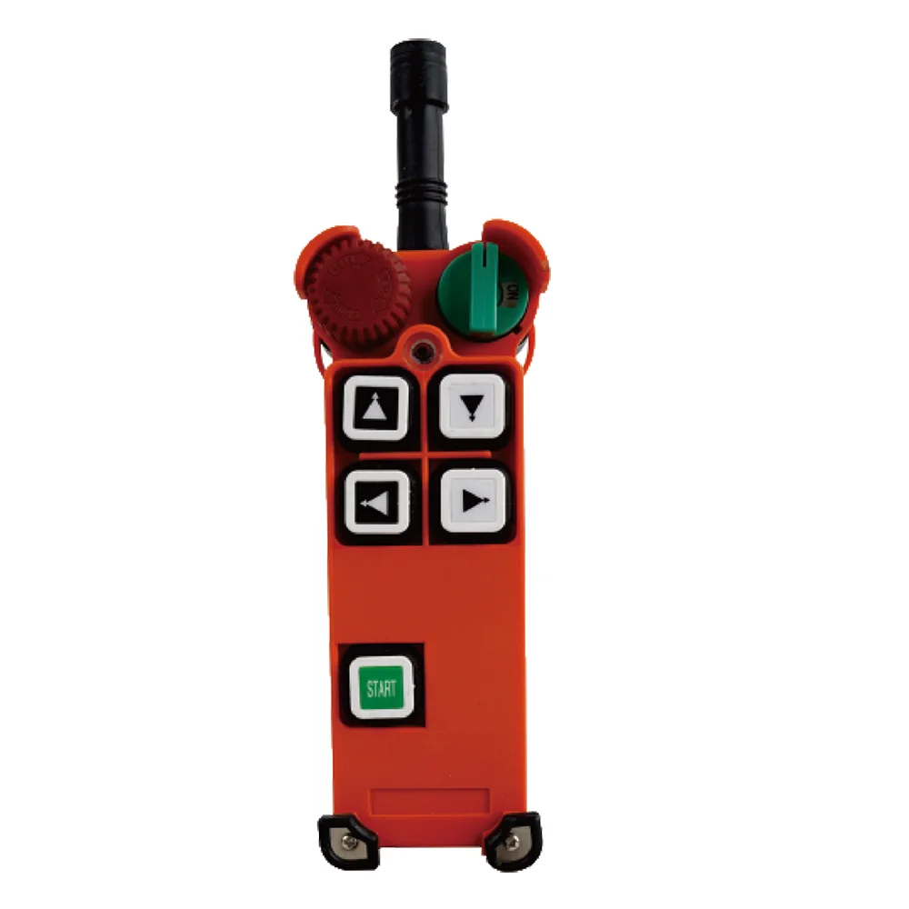 4-Channel Telecontrol Telecrane Remote Control Switch Transmitter with Double Speed Push Buttons for F21-4D