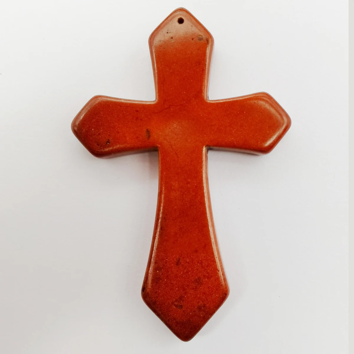 84x55MM Yellow Purple Green Pink 0range White Red Blue Brown Black Dark Blue Howlite Cross GEM Loose Bead Pendant Jewelry 1PCS