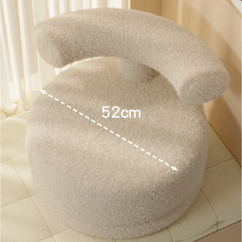 Cartoon Beanbag,Letter Style Living Room Cushions,Tatami for Bedroom,Removable and Washable,Balcony Swivel Small Sofa