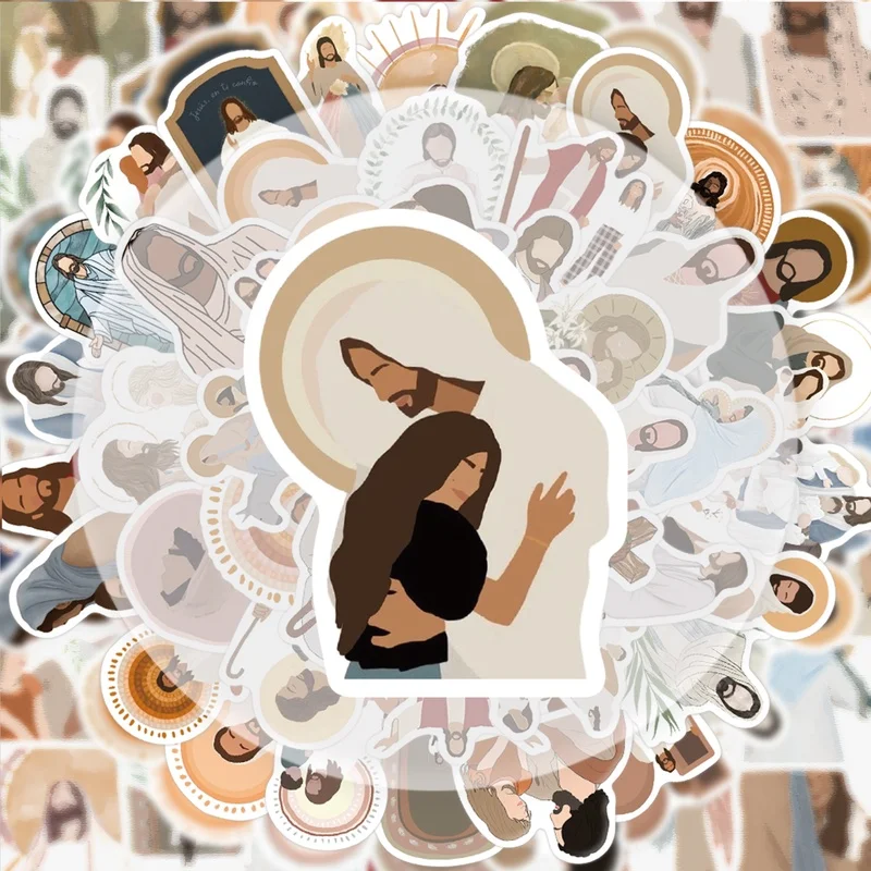 

52 винтажных наклейки с художественным персонажем, яркие наклейки, несколько стилей без дублирования, подходят для бутылок с водой, ноутбуков, чемоданов, скейтбордов, гитар, украшений для вечеринок