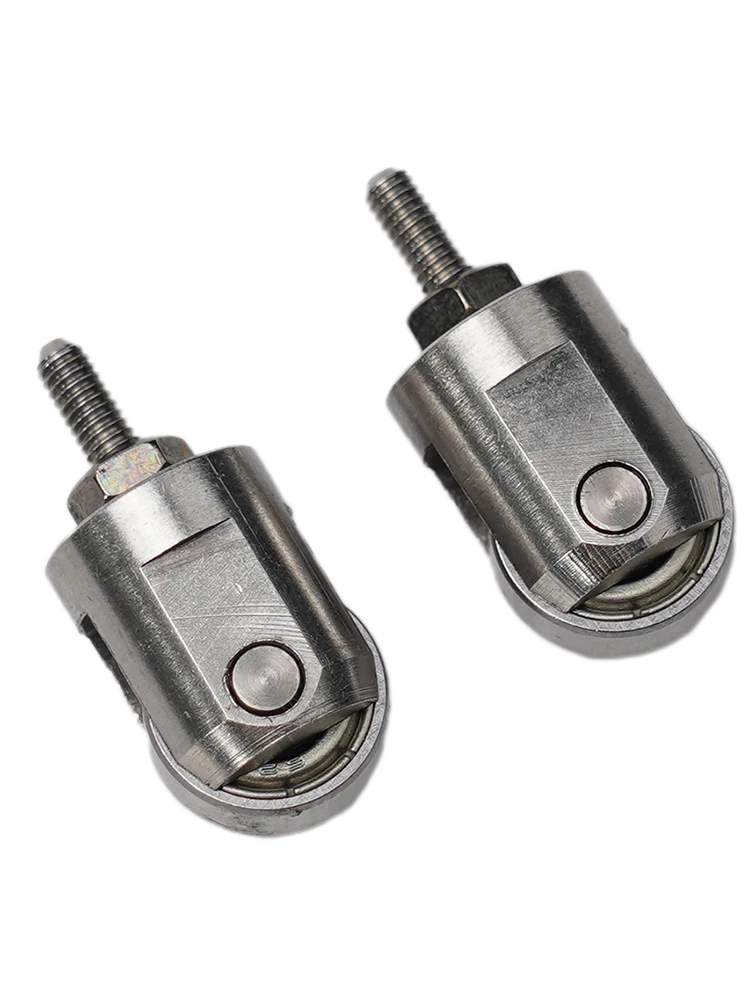 2pcs M2 5 Stainless Steel Roller Contact Points for Dial Indicators Compatible with Electronic and Digital Depth Gauges