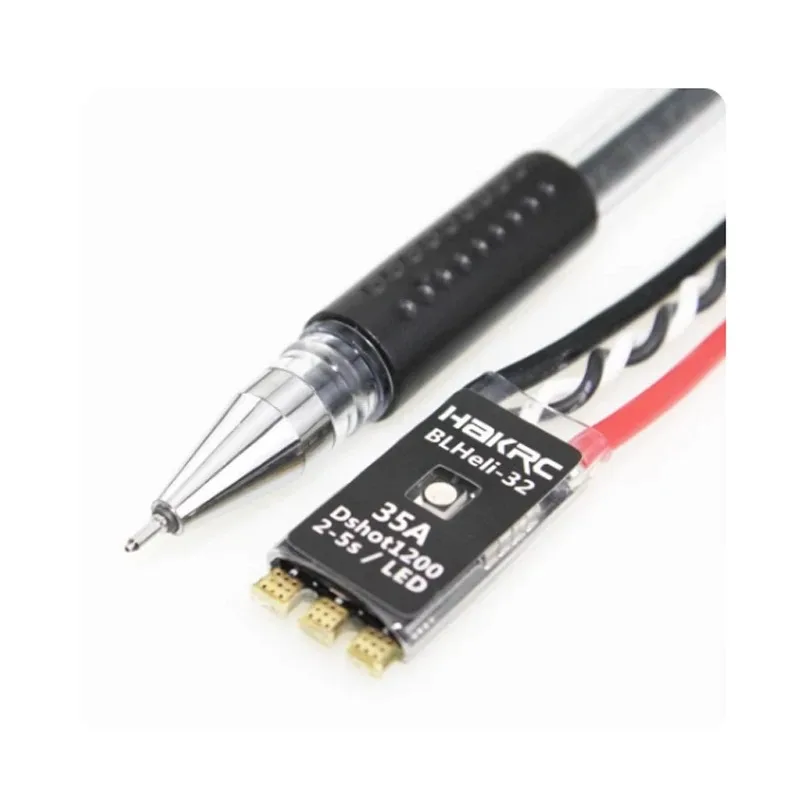 HAKRC 35A BLHeli_32 Dshot1200 2-5S Brushless ESC W/ LED for RC FPV Racing Drone RC Parts