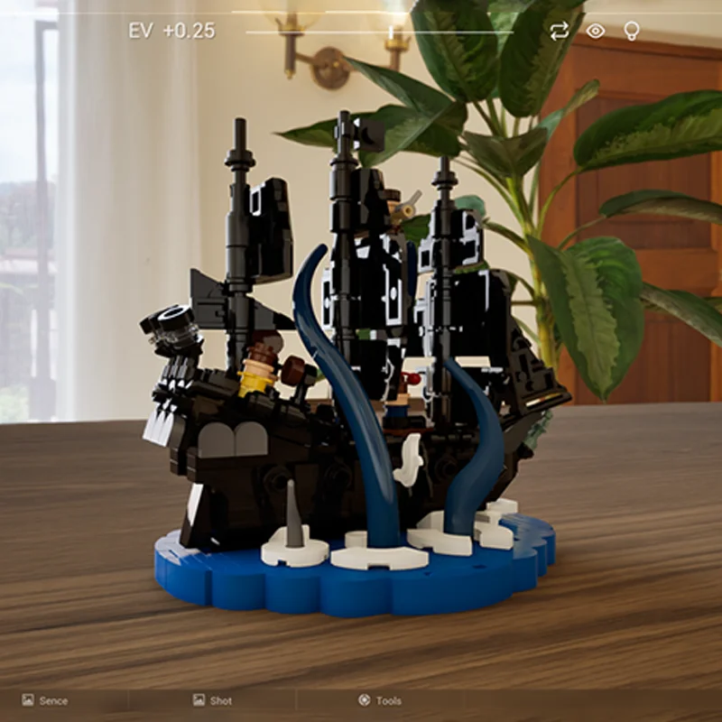 413ピース-moc-マイクロブラックパール風-ディズニー-パイレーツ・オブ・カリビアン-モデル-組み立てブロック-おもちゃ-クリスマスギフト