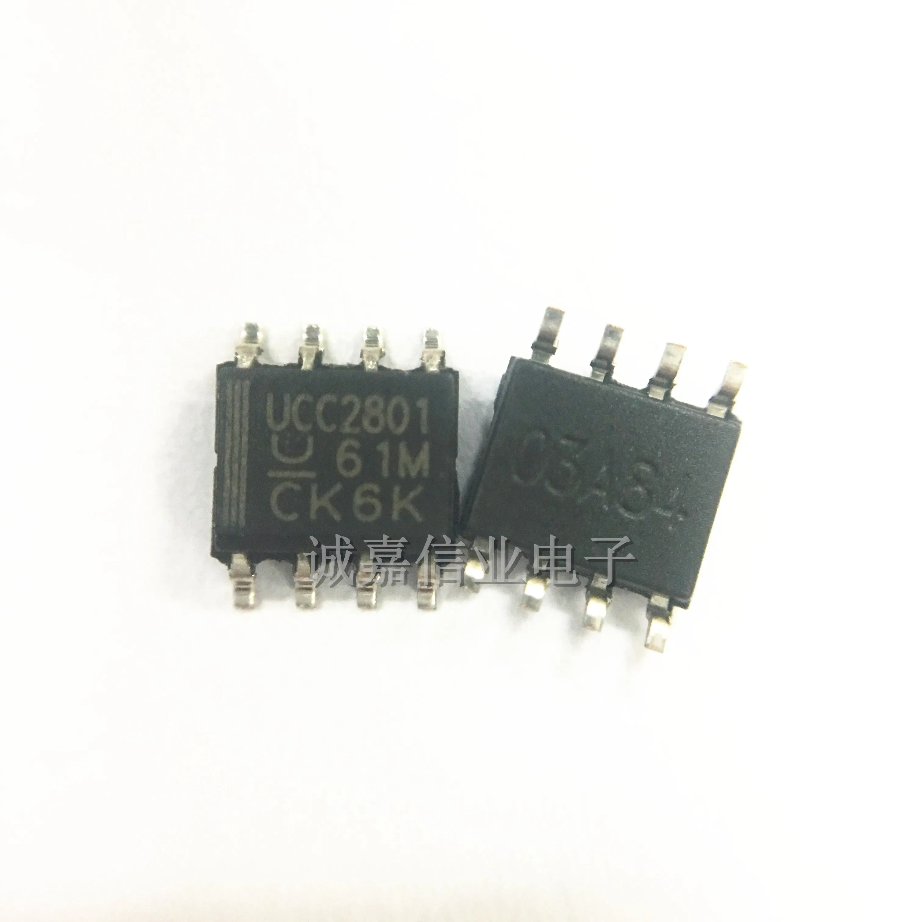 10pcs/Lot UCC2801DTR SOP-8 UCC2801 Switching Controllers Low-Power BiCMOS Current-Mode PWM Operating Temperature: - 40C-+ 85 C