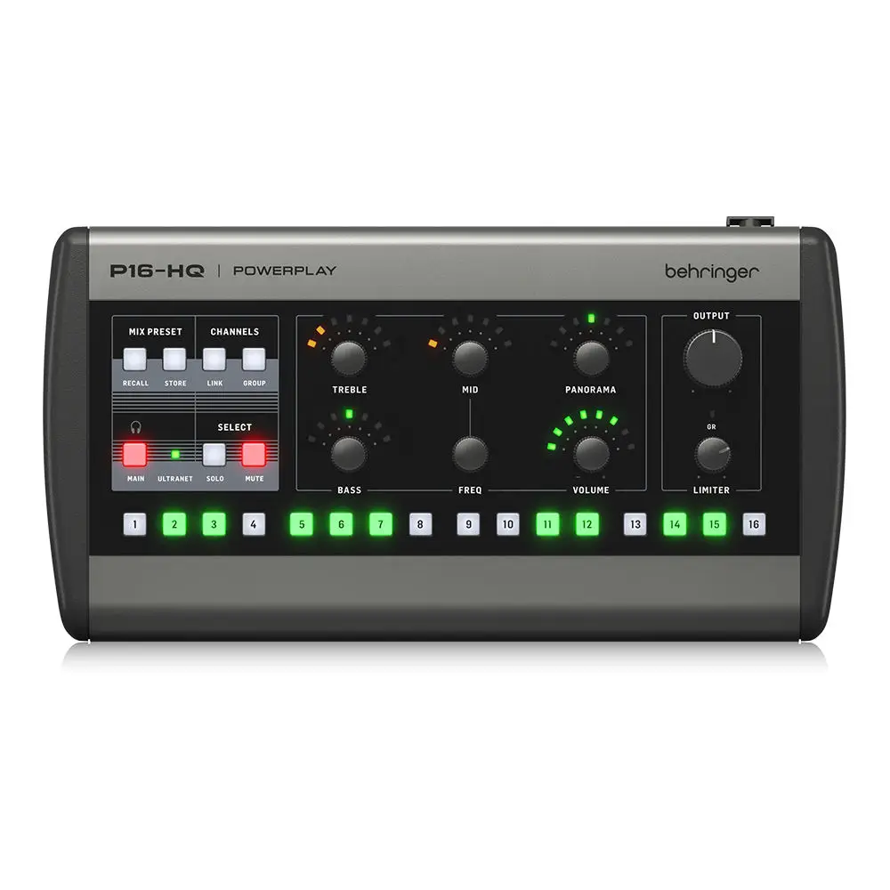 P16-HQ 16-Channel Digital Personal Mixer Pa System Music Equipment Ear Return Controller Distributor