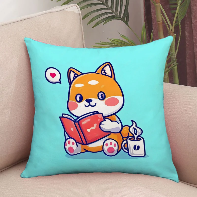 

Ornamental Pillows for Living Room Pillowcase Cases Cushion Sleeping Bed Travel Pillow Covers Cute Animal Car Sofa Pillows Cover