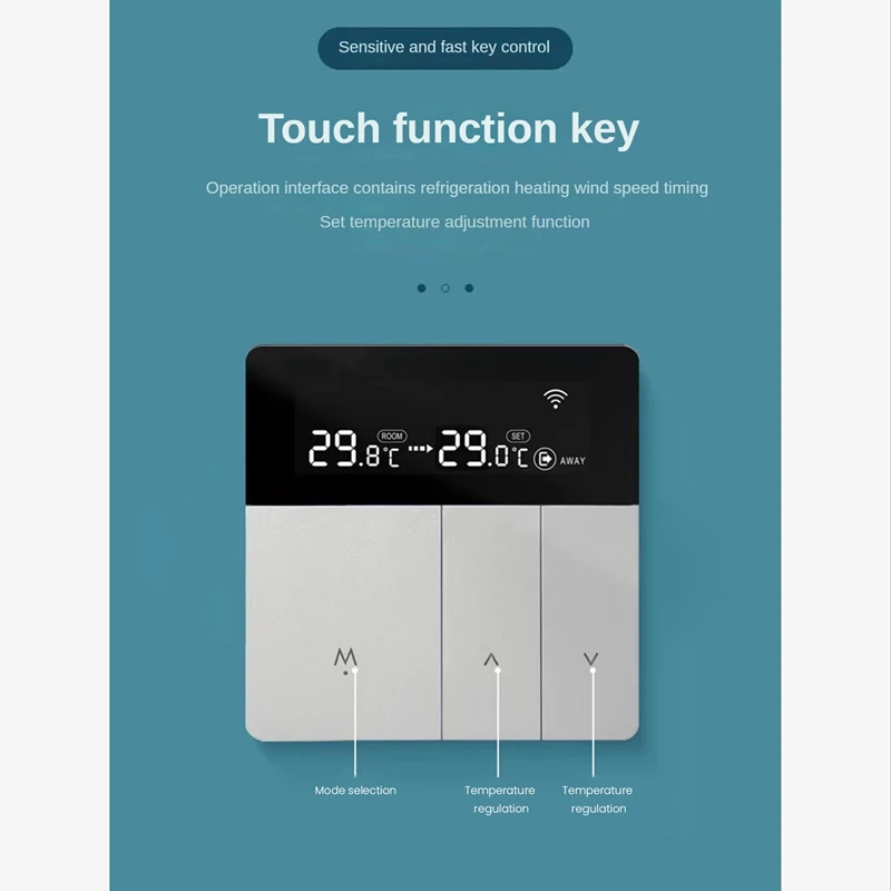 AVATTO Tuya Wifi Wifi Thermostat Temperaturregler 100-240 V Fernbedienung elektrische Steuerung, Google Home Yandex