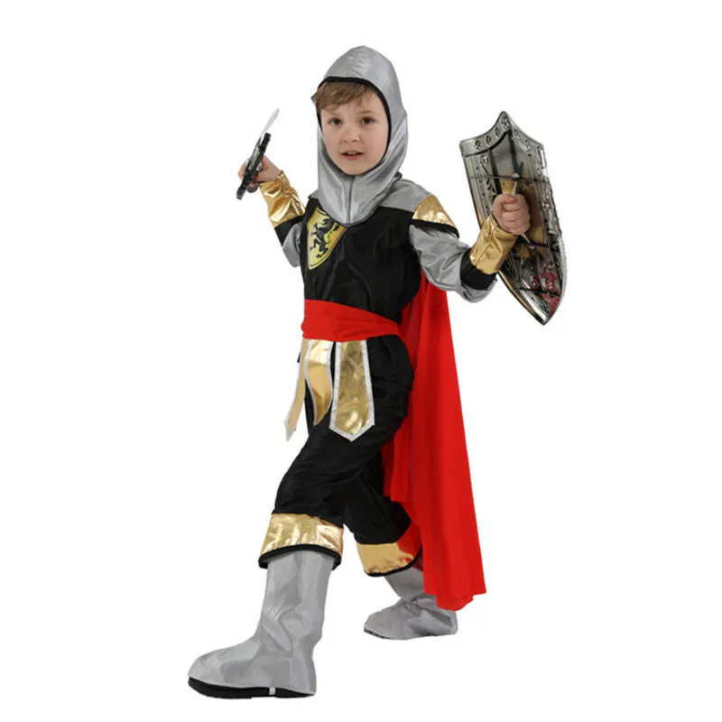 Costume reale per ragazzi e bambini con costumi di Halloween, giochi di ruolo cosplay, feste