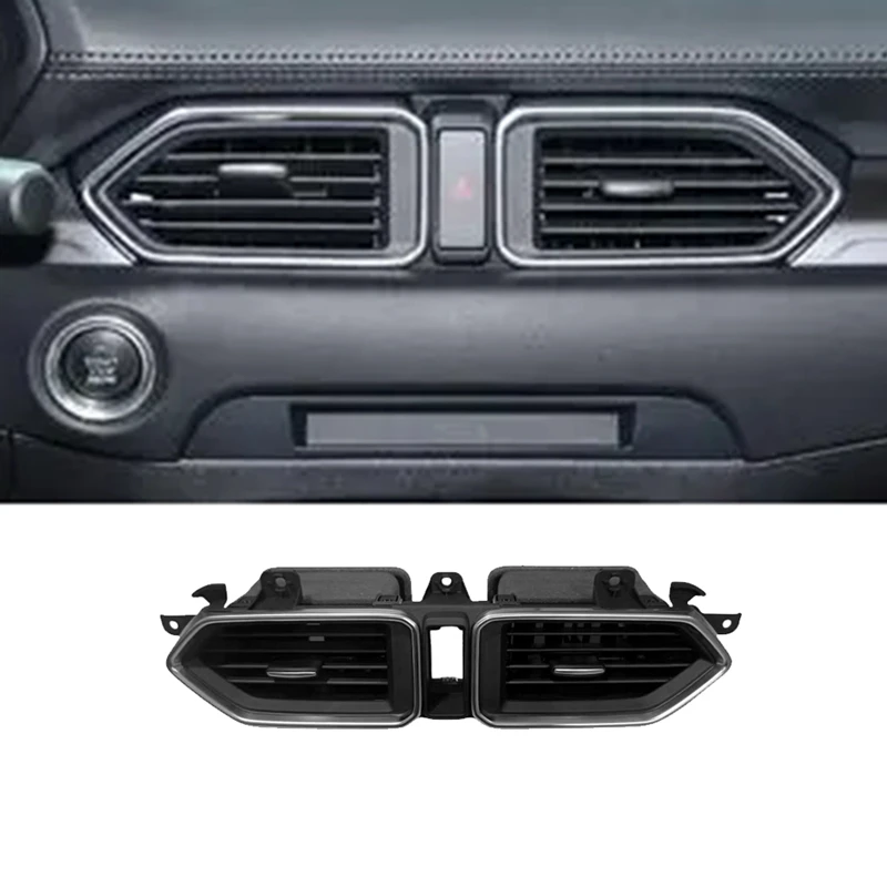 Car Middle Air Conditioning Outlet Grille Assembly KD5H-64-930 For Mazda CX-5 17-2021 LHD K123-64-930 Dashboard Air Vent