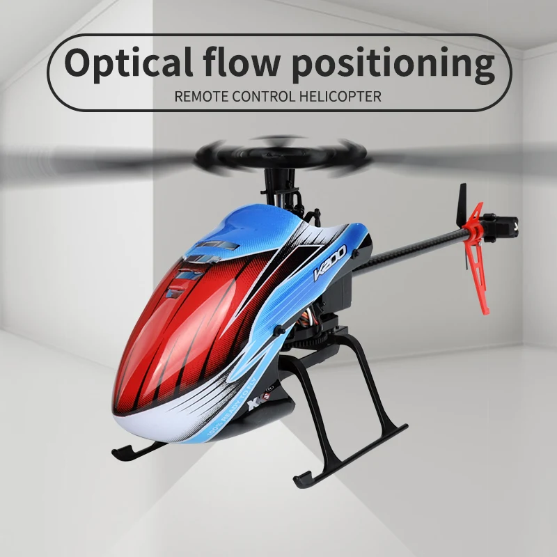 WLtoys XK K200 RC Helicopter 2.4G 6-Aixs Gyroscope 4CH Altitude Hold Optical Flow Remote Control Helicopter Toys for Children