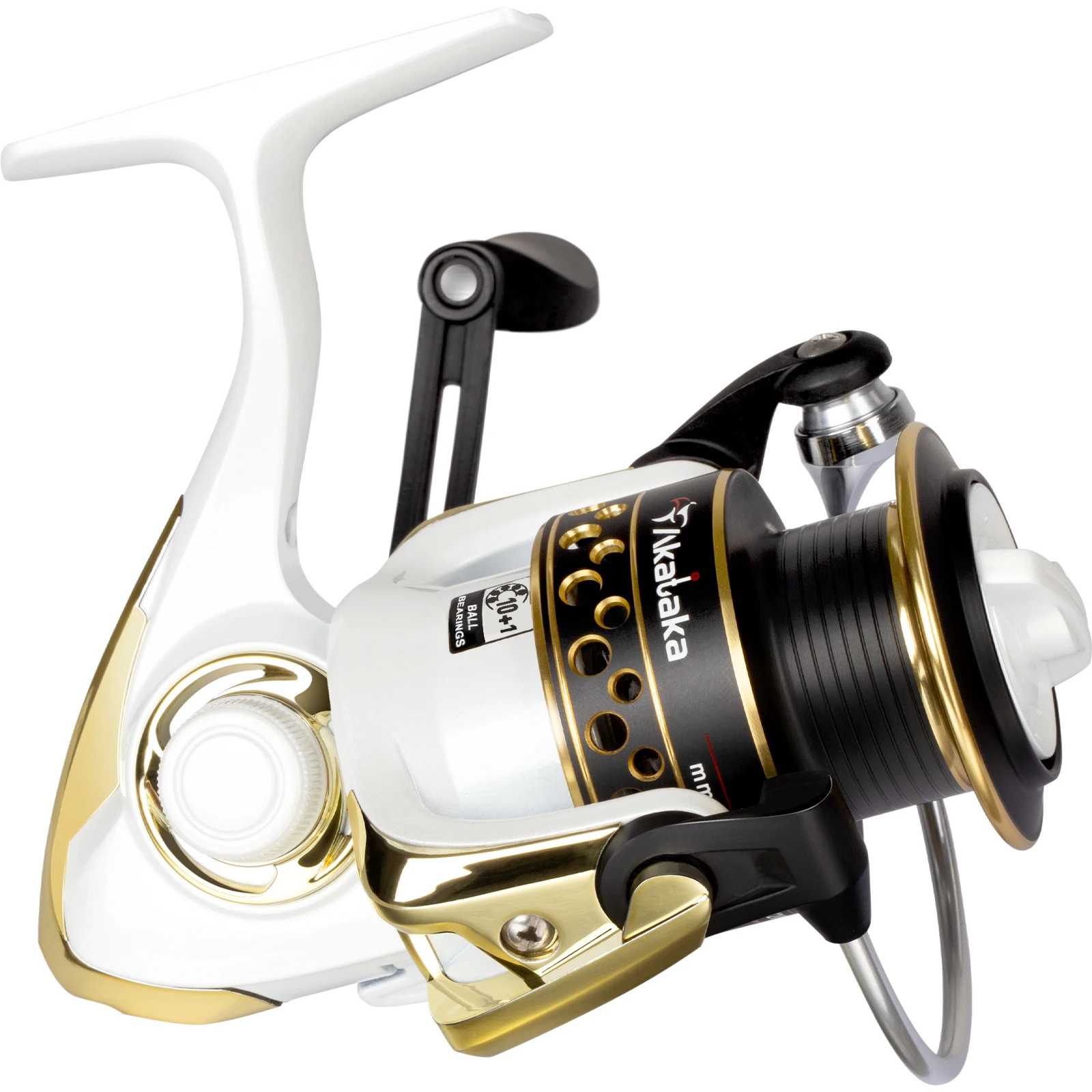 D1 New All-Metal White Fishing Reel Freshwater And Seawater Dual Use Big Pulling Drag Spinning Reel Carp Fishing 2022 Tackle