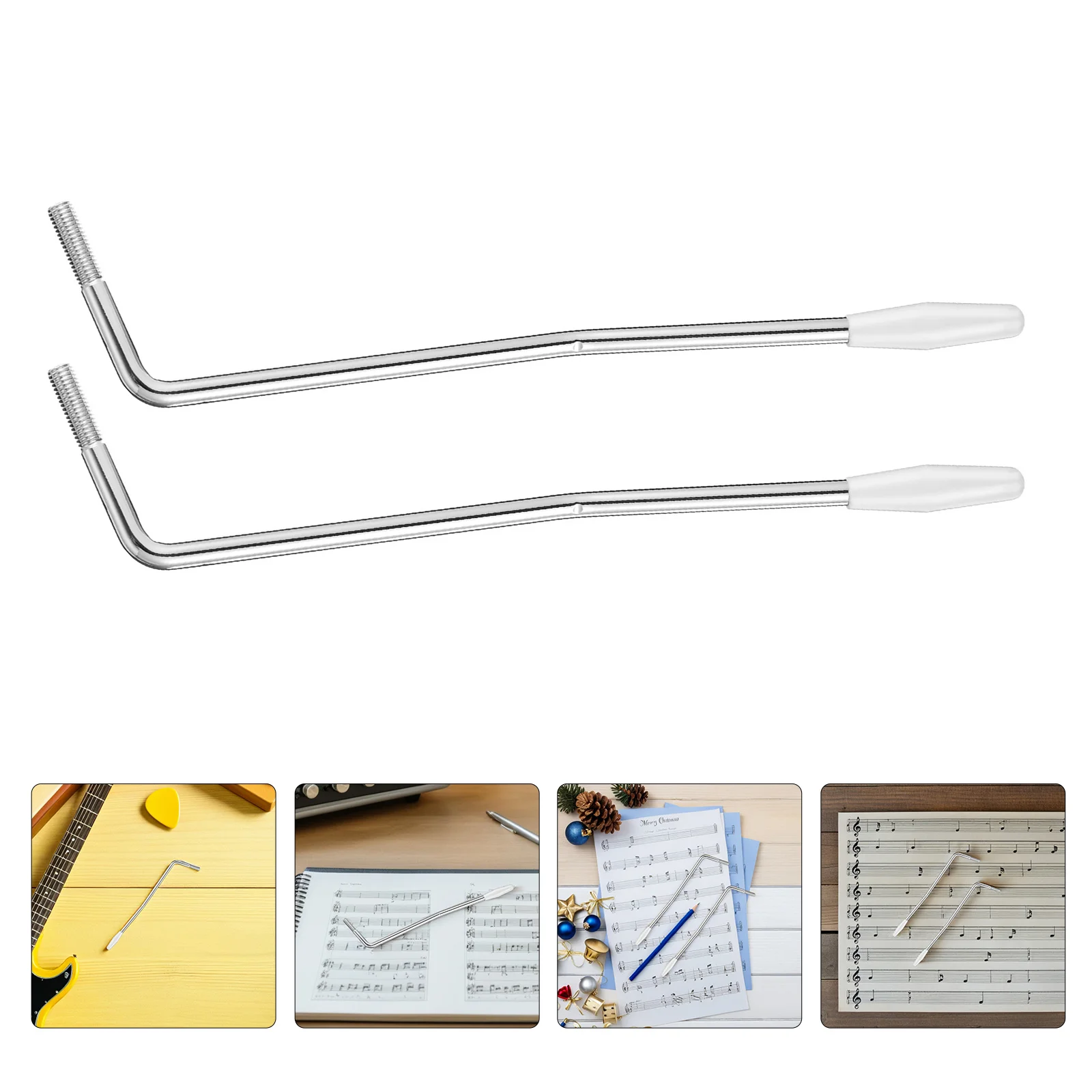 

6Pcs 5mm Thread Metal Tremolo Arm Electric Guitar Vibrato Bar Replacement Parts for Enhanced Sound Quality Tremolo Arm Whammy