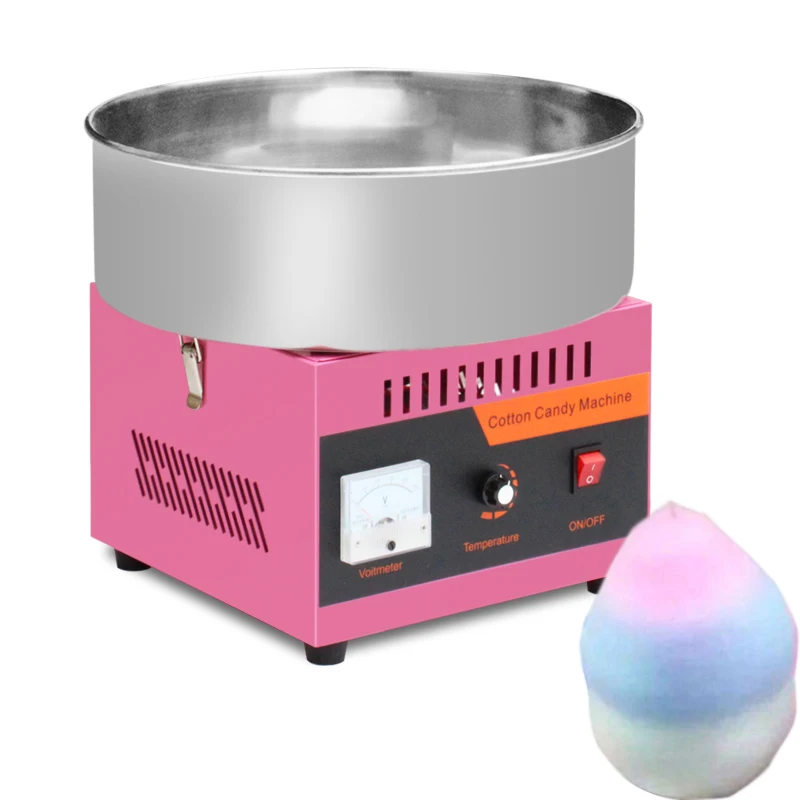 Commercial Candy Floss Maker Stainless Steel Bowl Commercial Cotton Candy Machine Stainless Steel Cotton Festival Carnival Home