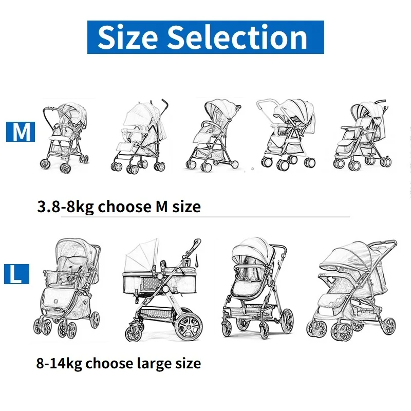 Universal Stroller Rain Cover Baby Car Wind Dust Shield Transparent Waterproof Breathable Trolley Umbrella Raincoat Accessories