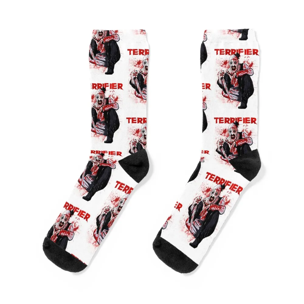 Clown Terrifier Character Socks Lots cotton cartoon kids Women's Socks Men's